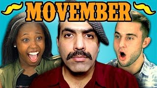 Teens React to MovemberNo Shave November [upl. by Lauraine]