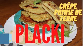 Recette placki ou plenze [upl. by Aynik]