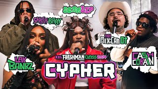 2024 XXL Freshman Cypher With That Mexican OT Skilla Baby ScarLip Cash Cobain and Lay Bankz [upl. by Assirhc919]