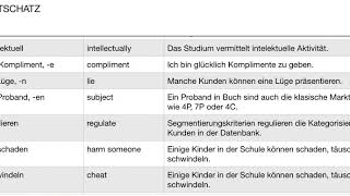 Deutsch  Aspekte  Wortschatz  B2  Kapitel 5 [upl. by Carny]