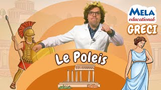 Le poleis i Greci  Renato lo scienziato Educational MelaEducational [upl. by Mehalek]