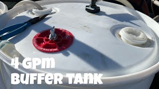 What did I use to plumb my buffer tank for my 4 gpm pressure washer [upl. by Meesaw]