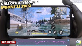 iPhone 11 test game Call of Duty Mobile CODM 2023 [upl. by Schreibman]