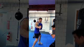 Having trouble landing punches when your opponent keeps moving Try this drill [upl. by Nolad]