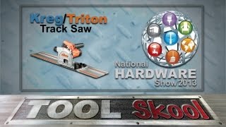 Triton Track Saw  Kreg Preview [upl. by Ahsoym959]