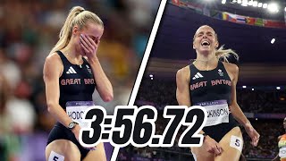 What a Race Keely Hodgkinson Destroys Mary Moraa in Women 800m Final Paris Olympics 2024 [upl. by Garfield324]