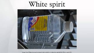 White spirit [upl. by Clare]