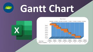 Gantt Chart in Excel MS excel Functions in Excel Data Analysis Basic Science Series [upl. by Allenod261]