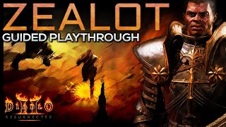 Nightmare Diablo 2  LETS PLAY ZEAL PALADIN  Guided Playthrough [upl. by Tengler]