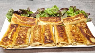 recette de crêpes salés jambon et fromage facile à faire 😋 [upl. by Malha]