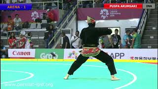 ASIAN GAMES 2018  FINAL SINGLE Female PUSPA ARUMSARI Indonesia [upl. by Sima934]