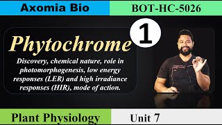 Phytochrome made easy Plant Physiology Dr Rajib Borah Bsc BotanyGU Assamese Axomia Bio [upl. by Aleda]