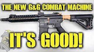 DesertFox Airsoft The NEW GampG Combat Machine ITS GOOD GampG CM16 SRXL [upl. by Aidin963]