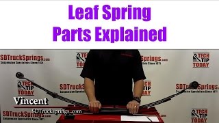 Leaf Springs and Add a Leafs Tutorial by SD Truck Springs 2015 [upl. by Rodgiva328]