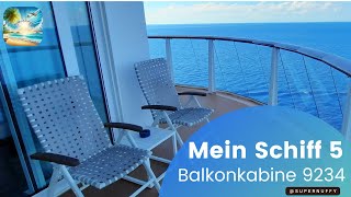 Mein Schiff 5 Veranda Kabine 9234 [upl. by Aninaj412]