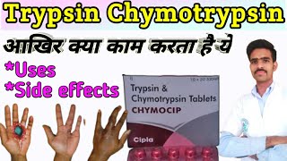 trypsin chymotrypsin tablet uses in hindi  trypsin bromelain rutoside trihydrate tablets  Trypsin [upl. by Lannie]