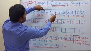 Longest Increasing Subsequence Dynamic Programming [upl. by Prospero825]