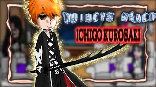 Quincys react to ICHIGO KUROSAKI  Pt3  Sakaratocyo  Reaction video [upl. by Novahc]