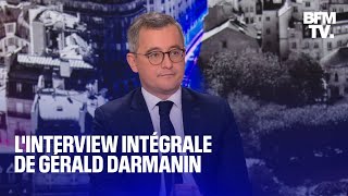 Immigration linterview intégrale de Gérald Darmanin sur BFMTV [upl. by Hannaj]