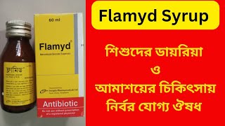 Flamyd  Metronidazole Bangla Review  Flamyd Syrup এর কাজ কি খাওয়ার নিয়ম কি [upl. by Marjie]