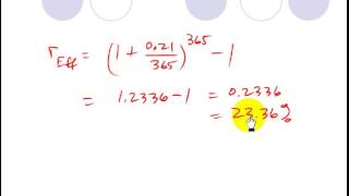 BA II Plus effective rate of return [upl. by Sheldon]