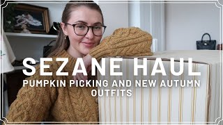 PUMPKIN PICKING SEZANE HAUL AND NEW AUTUMN OUTFITS  PetiteElliee [upl. by Behlau]