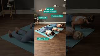 4 Varianten für dein Vinyasa shorts yogaeasy yoga vinyasa yogaasana funny [upl. by Sorrows825]