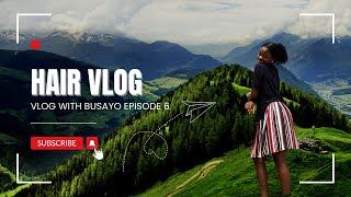 vlog with busayohair dayyyyyy with busayowelcome to my youtube channel [upl. by Ahtis8]