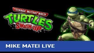 Teenage Mutant Ninja Turtles SmashUp  Mike Matei Live [upl. by Onitsirc]