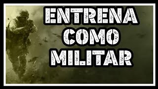 ENTRENAMIENTO MILITAR EN CASA PARA HOMBRES  SIN PESAS [upl. by Ahsik]