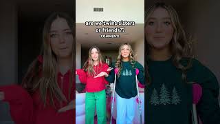 take your guesses twins sister acting comedy viralvideo dance ivegotsomethingtosayii [upl. by Boggers732]