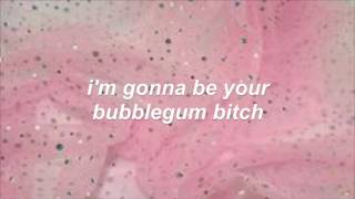 bubblegum bitch  marina and the diamonds lyrics [upl. by Enisamoht599]