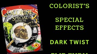 Dark Twist Colorist’s Special Effects by Helen Elliston flip thru [upl. by Atiek]