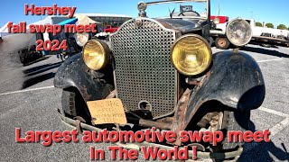 LARGEST ANTIQUE AUTO SHOW IN THE WORLD 2024 Hershey AACA Fall Swap Meet DAY TWO [upl. by Tracie]