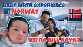 Our Delivery Experience in Norway ✨ Kitne Paise Lag Gaye 💕 Pakistani Couple in Norway [upl. by Ojahtnamas]