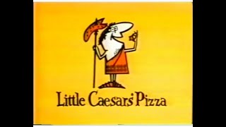 Vintage Little Caesars Pizza Commercial 1978 [upl. by Alemrac325]