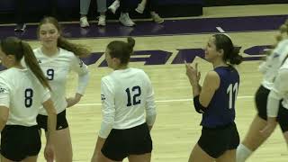 Trevecca Volleyball Highlights vs Union University 20241022 [upl. by Tiduj]