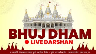 LIVE  🔴  Darshan from Shree Swaminarayan Temple  Bhuj [upl. by Alakam]