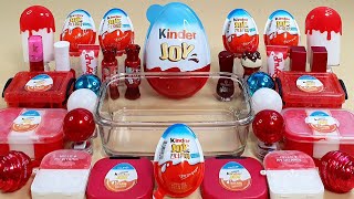 KINDER JOY Slime Mixing Random Into Slime Satisfying Slime Video ASMR [upl. by Gavin102]