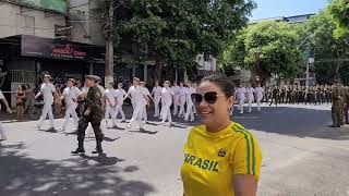 DESFILE MILITAR DE 7 DE SETEMBRO DE 2024 EM BELÉM DO PARÁ SEGUNDA PARTE [upl. by Llevol]