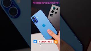 iPhone 16 Vs Samsung S24 Ultra⚡️Which Offers The Best Value  🔥 [upl. by Nagam969]