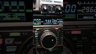 Radiosender auf 7331 MHz mit der Wilson1000 [upl. by Danete]