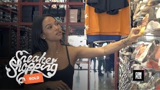 Karrueche Tran Goes Sneaker Shopping with Complex [upl. by Ramhaj]