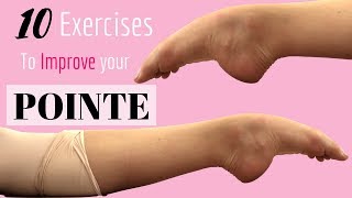 How To Improve Your Pointe  Exercises to improve your pointe [upl. by Conley]