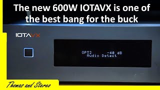 Affordable high performance IOTAVX SA40 amp PA40 amplifier review [upl. by Aowda]