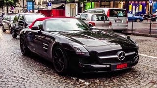 3X Mercedes SLS AMG Sound [upl. by Tnias]