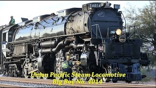 Big Boy No 4041 Steam Locomotive [upl. by Ohploda385]