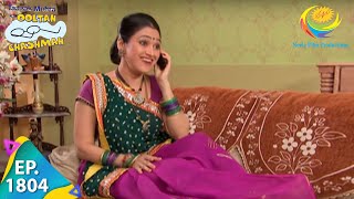 Taarak Mehta Ka Ooltah Chashmah  Episode 1804  Full Episode [upl. by Schurman]