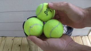 Tennis Ball RePressurization Results [upl. by Dickman]