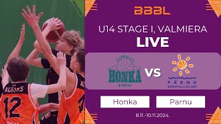 Tapiolan Honka 2011 vs KK Parnu 2011  BBBL Boys U14 [upl. by Amaryl]